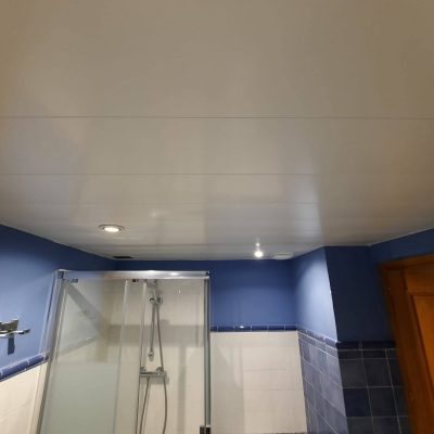 techo aluminio baño